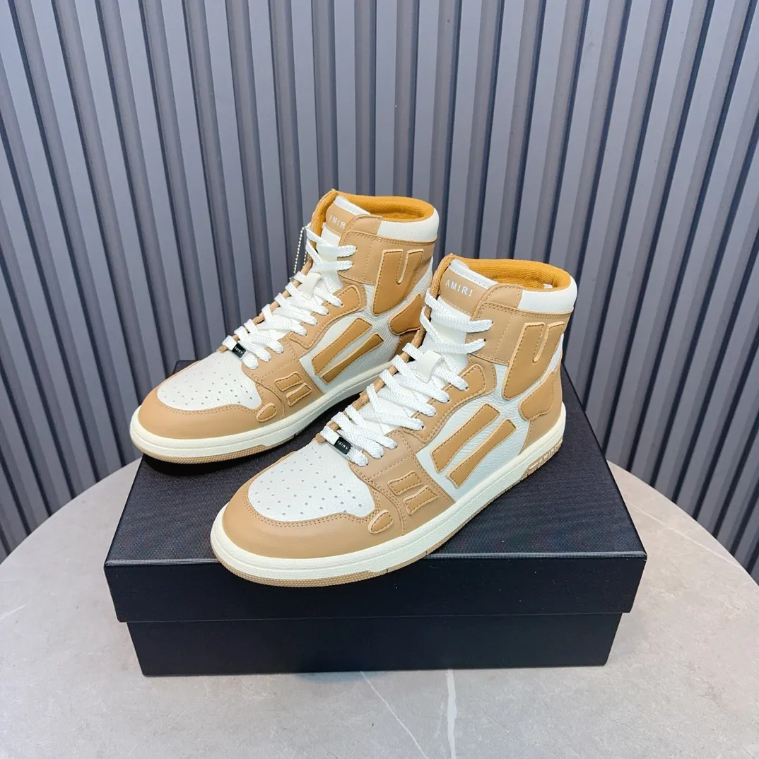 Men's shoes💰620💰 AMIRI AMIRI trendy brand hot sale🔥 Available all year round✅Couples💑 Official website synchronization Imported fabrics 1⃣️ratio 1⃣️Re-engraved, original factory special original sole, 35-45 (38.45. Non-refundable)